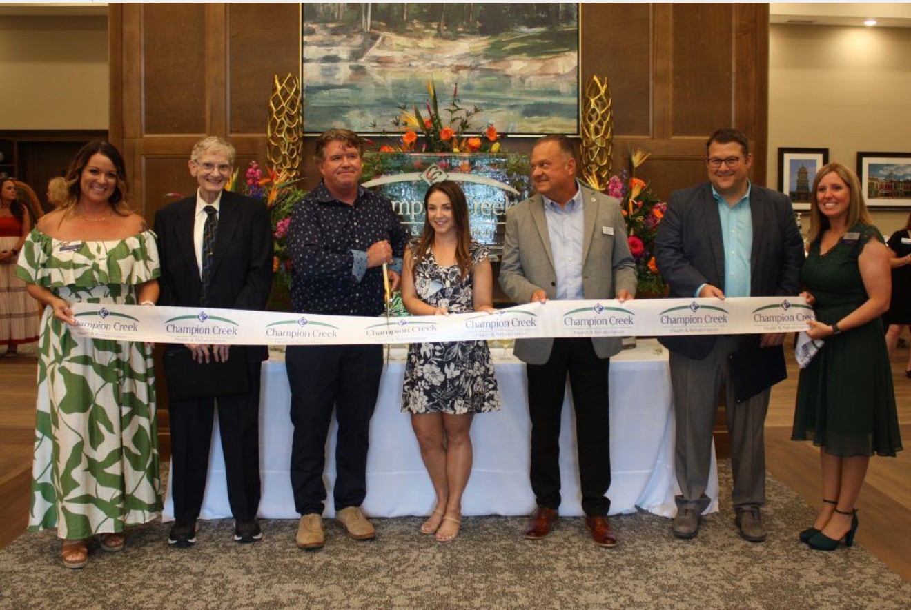 Ribbon cutting